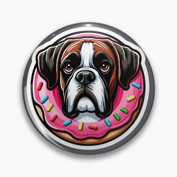 Item preview, Perro Boxer Lindo Cachorro Boxer kawaii designed and sold by Elarex.