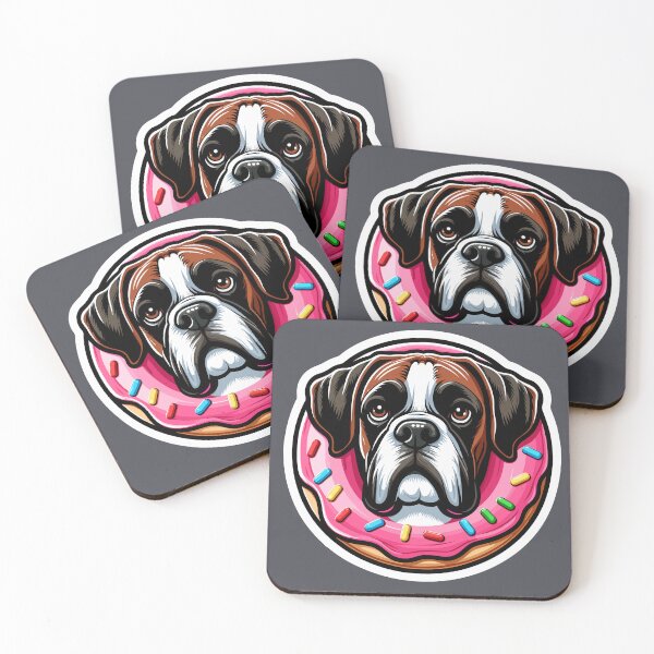 Item preview, Perro Boxer Lindo Cachorro Boxer kawaii designed and sold by Elarex.