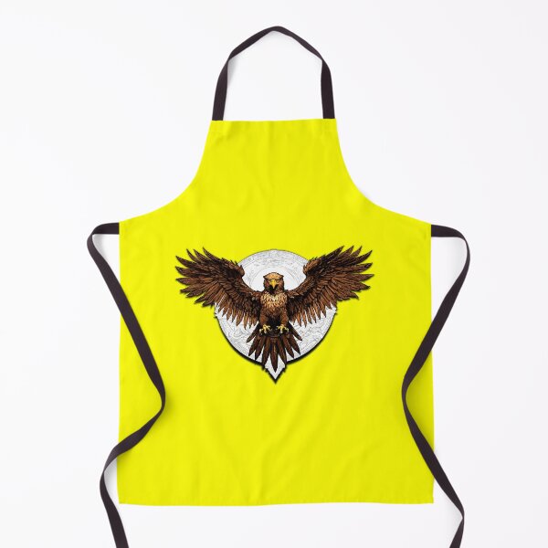 Item preview, EAGLE SHIELD - #FFFF00 designed and sold by Marlon Oseguera.