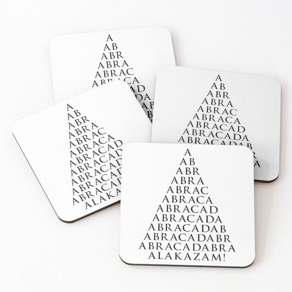 Item preview, Abracadabra, Alakazam! Black on White designed and sold by joshcartoonguy.