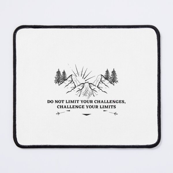 Item preview, Do not limit your challenges, challenge your limits. designed and sold by JisbellOtiz.