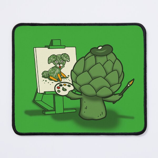 Item preview, Funny Cute Artistic Artsy Artychoke Painting designed and sold by BoggsNicolasArt.