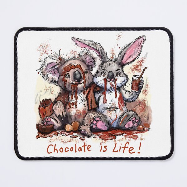 Item preview, Chocolate is Life! designed and sold by TraceyMackieArt.
