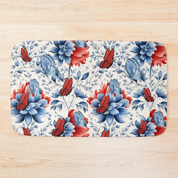 Item preview, Patriotic Print Covet and Shower Curtain designed and sold by K.M. Creations.