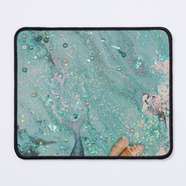 Item preview, Mermaid Pour Painting designed and sold by peachbuttery.