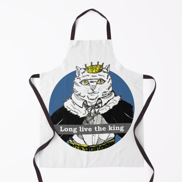 Item preview, Cat King anime style designed and sold by Estef Mos Art.