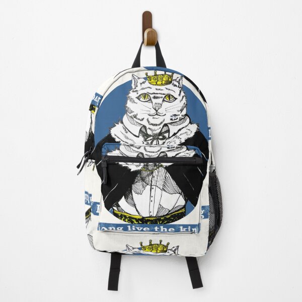Item preview, Cat King anime style designed and sold by Estef Mos Art.