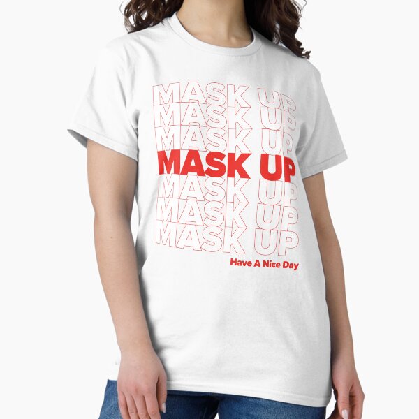 Item preview, Mask Up (grocery style) designed and sold by sarahwlongcovid.