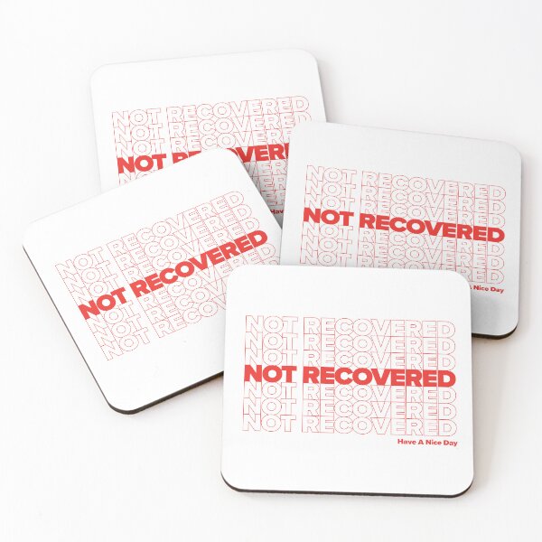 Item preview, Not Recovered (grocery style) designed and sold by sarahwlongcovid.