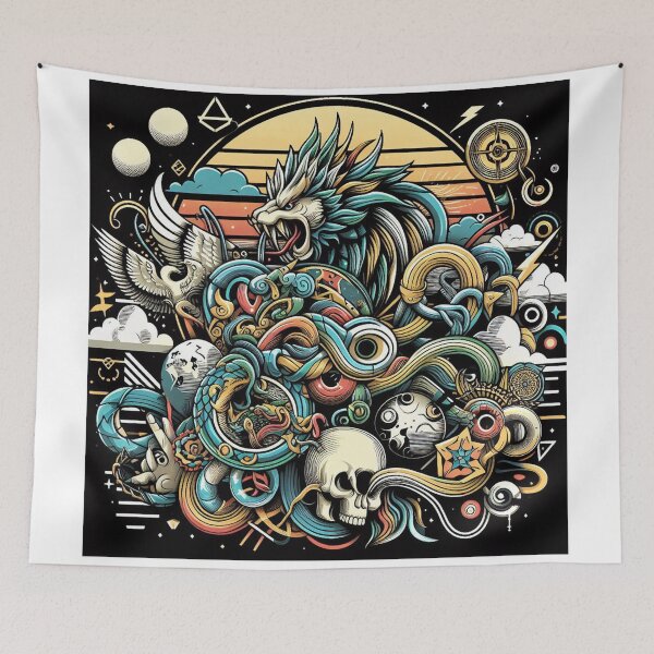 Item preview, mystic creatures designed and sold by Non-Compliant.