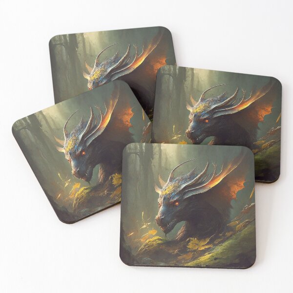 Item preview, Mysterious Forest Dragon designed and sold by ForceInept's Shop.