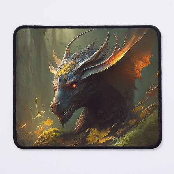 Item preview, Mysterious Forest Dragon designed and sold by ForceInept's Shop.