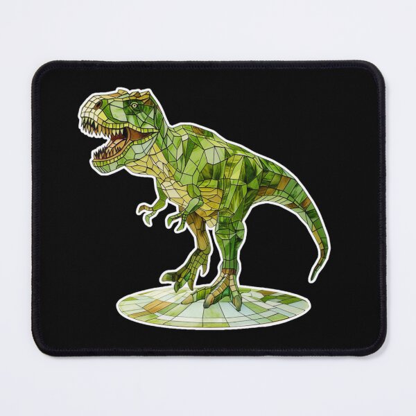 Item preview, T-Rex in Stained Glass Style designed and sold by stainedglass101.