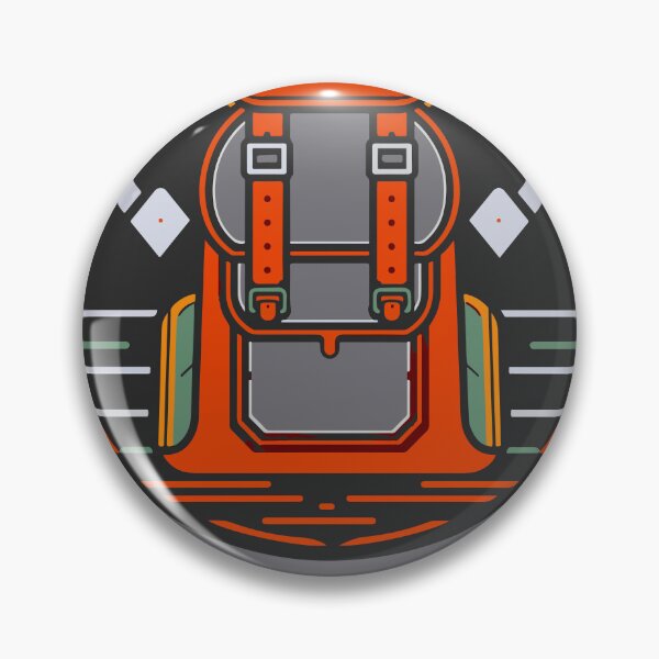 Item preview, Wanderlust Wilderness Graphics Trailblazer Backpack Emblem designed and sold by Cheeky Companions.