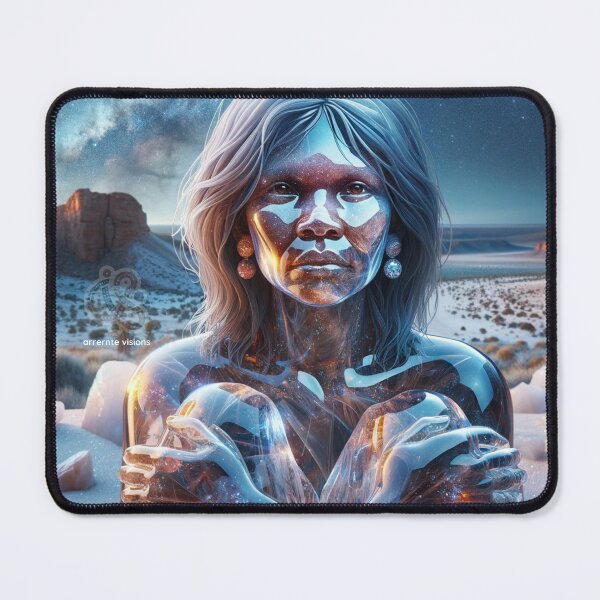 Item preview, Cosmic Aboriginal Elder designed and sold by ArrernteVisions.