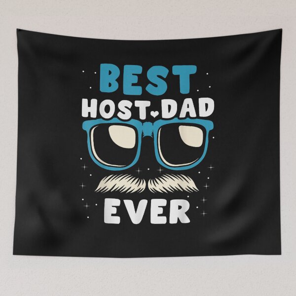 Item preview, Best Host Dad Ever Mom Host Family designed and sold by skeastore.