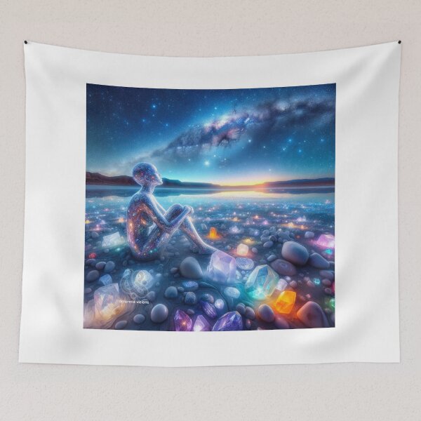 Item preview, Starlit Gemstone Contemplation designed and sold by ArrernteVisions.