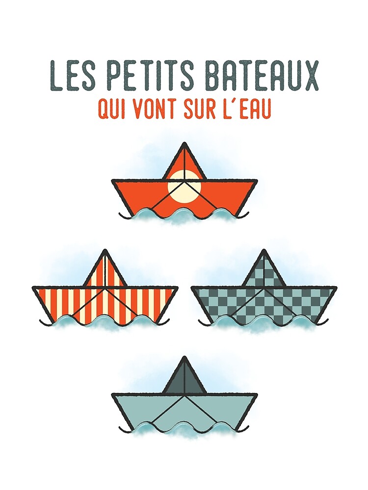 Les Petits Bateaux - Nautical Flags Edition by the99thstudio