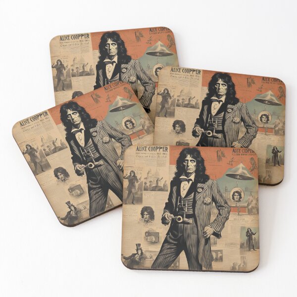 Item preview, Alice Cooper posing designed and sold by Joanne Walsh.