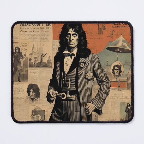Item preview, Alice Cooper posing designed and sold by Joanne Walsh.