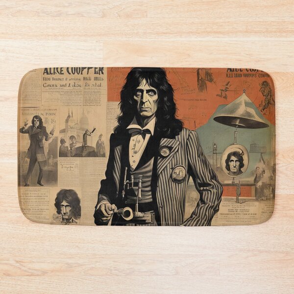 Item preview, Alice Cooper posing designed and sold by Joanne Walsh.