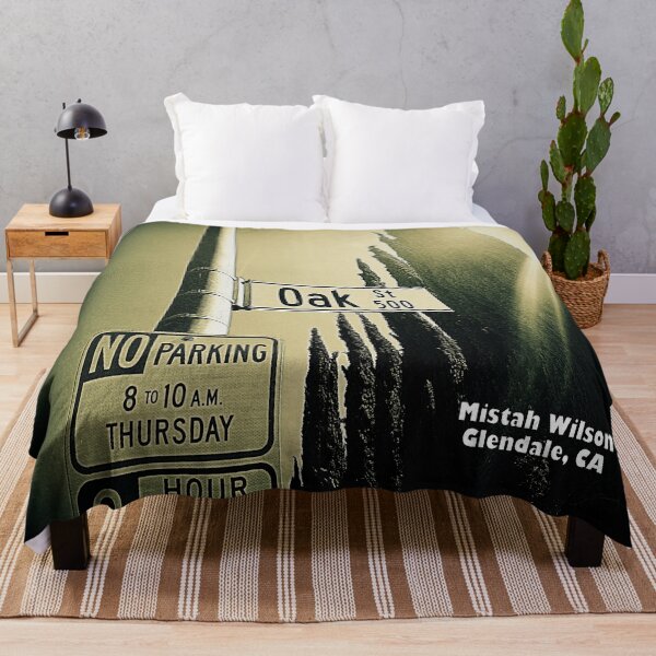 Item preview, Oak Street, Glendale, California by Mistah Wilson designed and sold by The Street Sign Store.