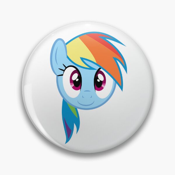 Item preview, Rainbow Dash Face designed and sold by Marco Bottiglieri.