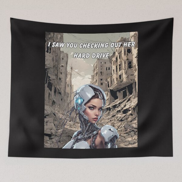 Item preview, The jealous android  designed and sold by SeeingBeyond.
