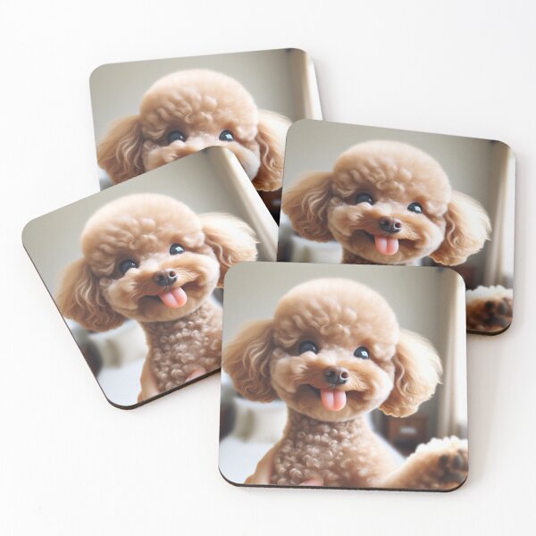 Item preview, Cute Toy Poodle in a Selfie designed and sold by toypoodlemom.