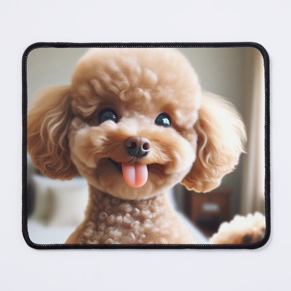 Item preview, Cute Toy Poodle in a Selfie designed and sold by toypoodlemom.