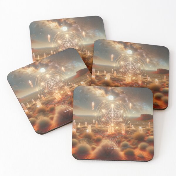 Item preview, Sacred Geometry in Desert Twilight designed and sold by ArrernteVisions.