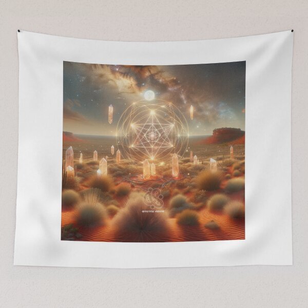 Item preview, Sacred Geometry in Desert Twilight designed and sold by ArrernteVisions.