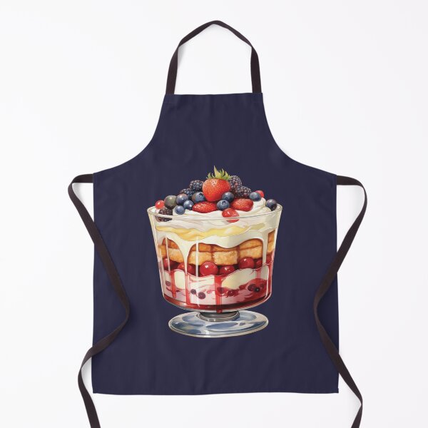 Item preview, Fresh Summer Berries English Trifle designed and sold by Alicia Chee.