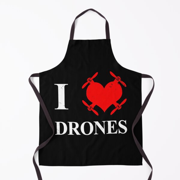 Item preview, I love Drones Gift For Drone Pilots Operators designed and sold by BoggsNicolasArt.
