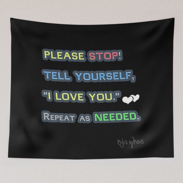 Item preview, "PLEASE STOP!..." Quote 12/07/2023 designed and sold by BJGWRDS.