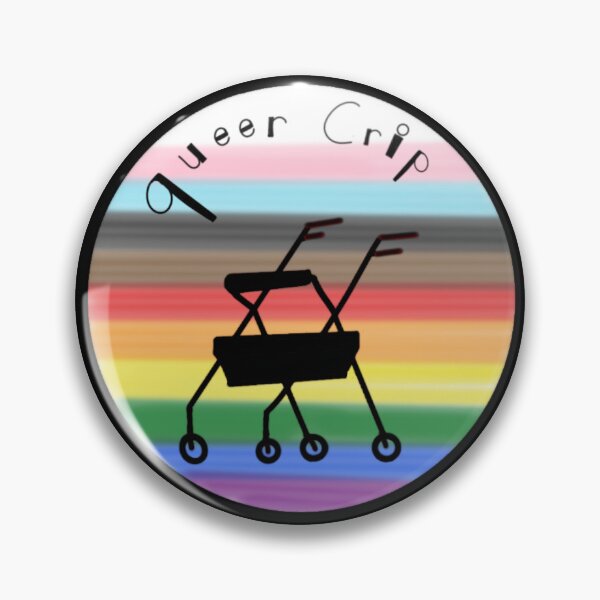 Item preview, queer crip designed and sold by CrankyAndJaded.