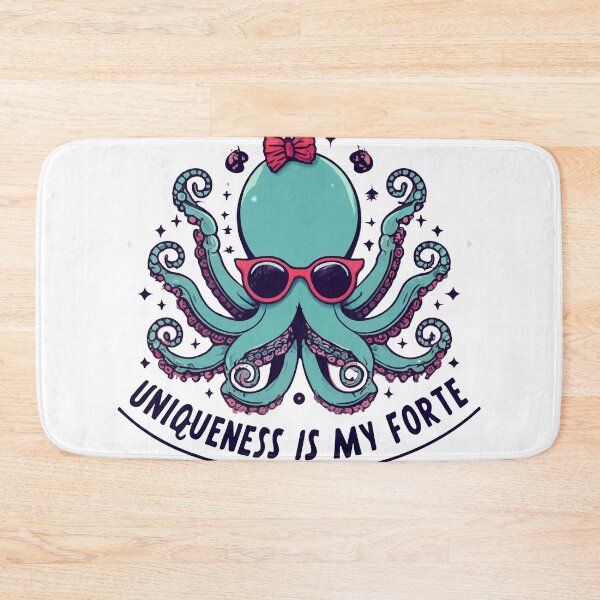 Item preview, Quirky Octopus with Accessories - Uniqueness is My Forte designed and sold by NiftyWrx.