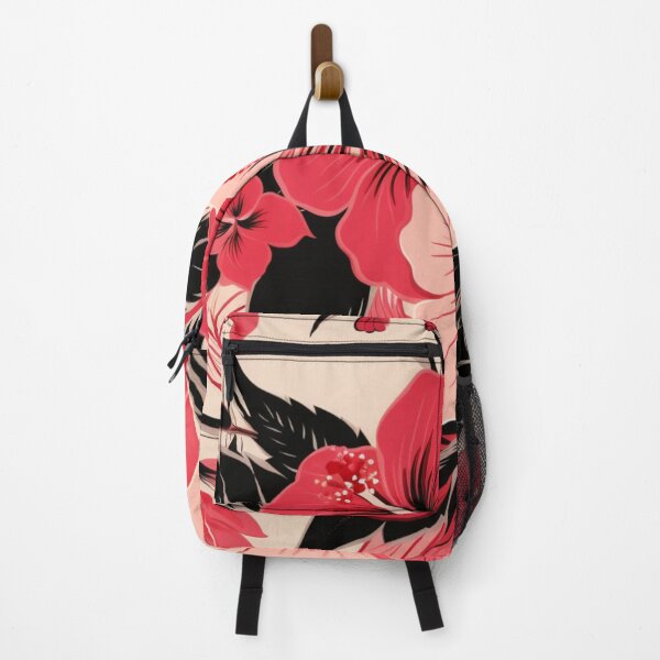 Item preview, Red and Black Flower Pattern designed and sold by liana campbell.