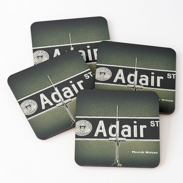 Item preview, Adair Street, San Marino, California by Mistah Wilson designed and sold by The Street Sign Store.