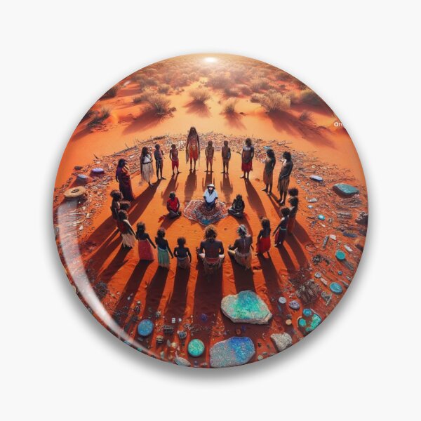 Item preview, Desert Circle of Celestial Gathering designed and sold by ArrernteVisions.