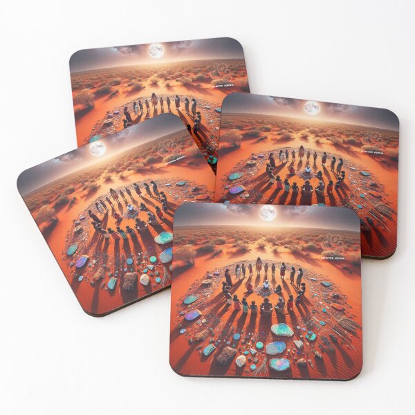 Item preview, Desert Circle of Celestial Gathering designed and sold by ArrernteVisions.