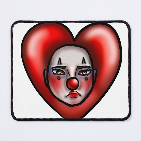 Item preview, Sad lovely clown designed and sold by Constancealb.