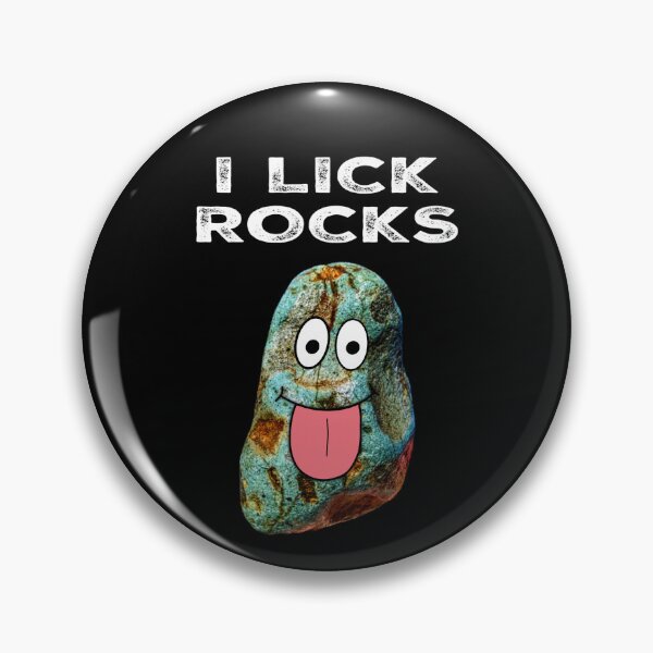 Item preview, I LICK ROCKS Funny Geology Rockhound Geologist Rockhounding  designed and sold by Laura Rucker - Cackling Chick.