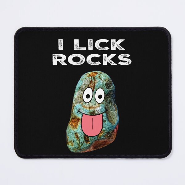 Item preview, I LICK ROCKS Funny Geology Rockhound Geologist Rockhounding designed and sold by Laura Rucker - Cackling Chick.