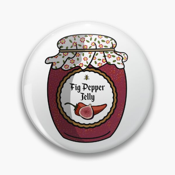 Item preview, Fig Pepper Jelly designed and sold by honeybeepaper.