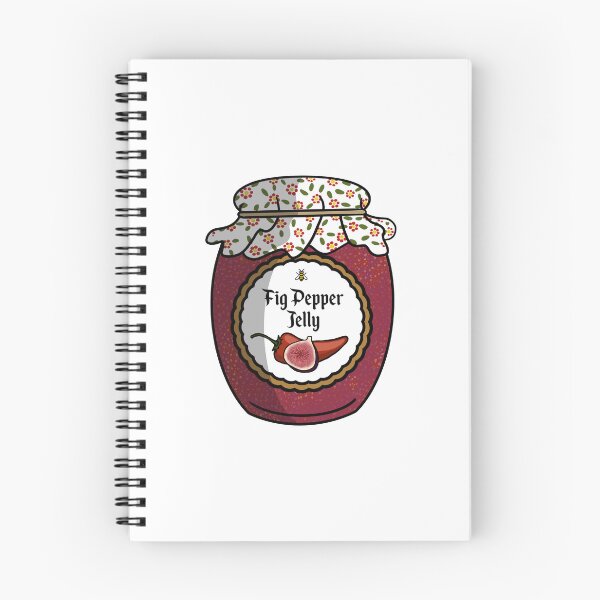 Item preview, Fig Pepper Jelly designed and sold by honeybeepaper.