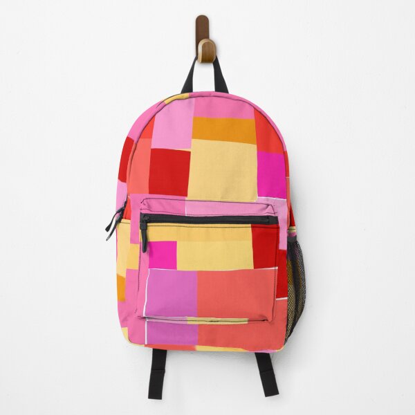 Item preview, Mosaic Brights 5 | Color Blocking | Pink, Magenta, Red, Yellow designed and sold by Menega Sabidussi.