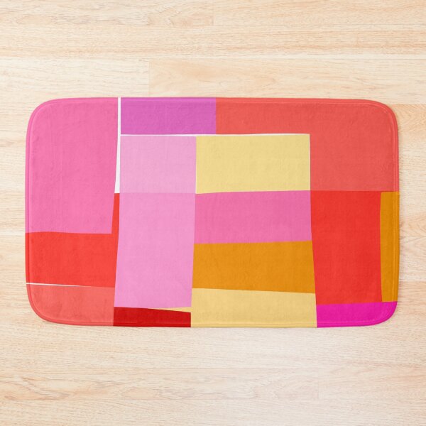 Item preview, Mosaic Brights 5 | Color Blocking | Pink, Magenta, Red, Yellow designed and sold by Menega  Sabidussi.