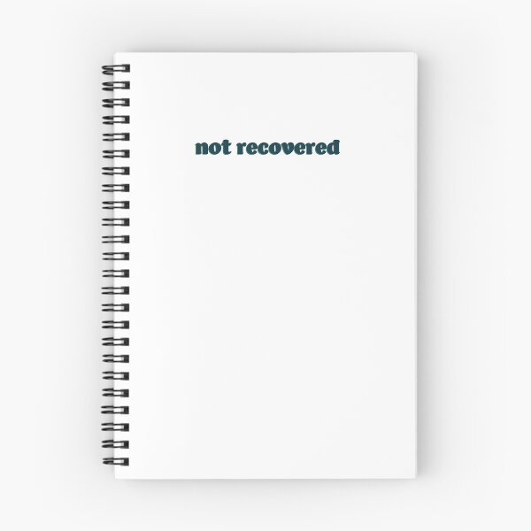 Item preview, Not Recovered (dark teal text) designed and sold by sarahwlongcovid.