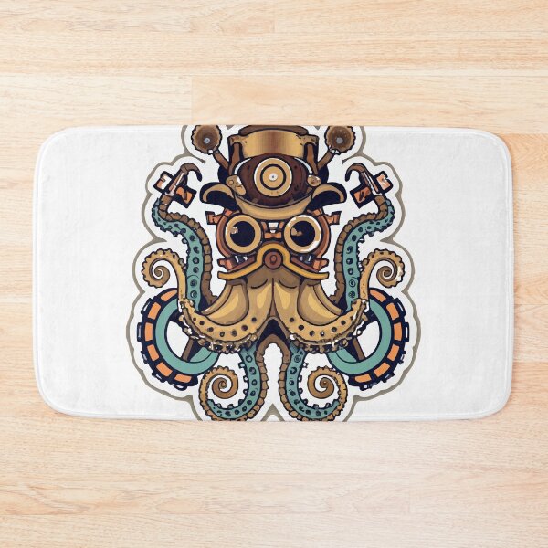 Item preview, Steampunk Octopus with Mechanical Tentacles designed and sold by NiftyWrx.